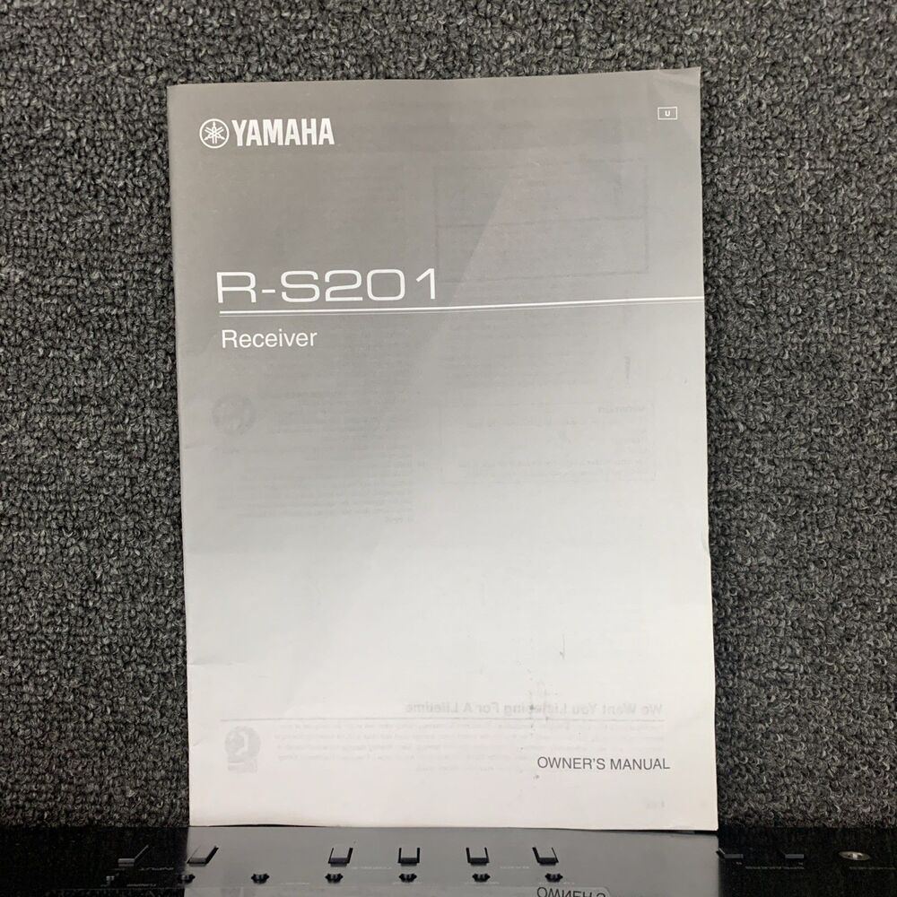 Yamaha R-S201 Natural Sound Stereo Receiver AM/FM Tuner Tested - Picture 8 of 8